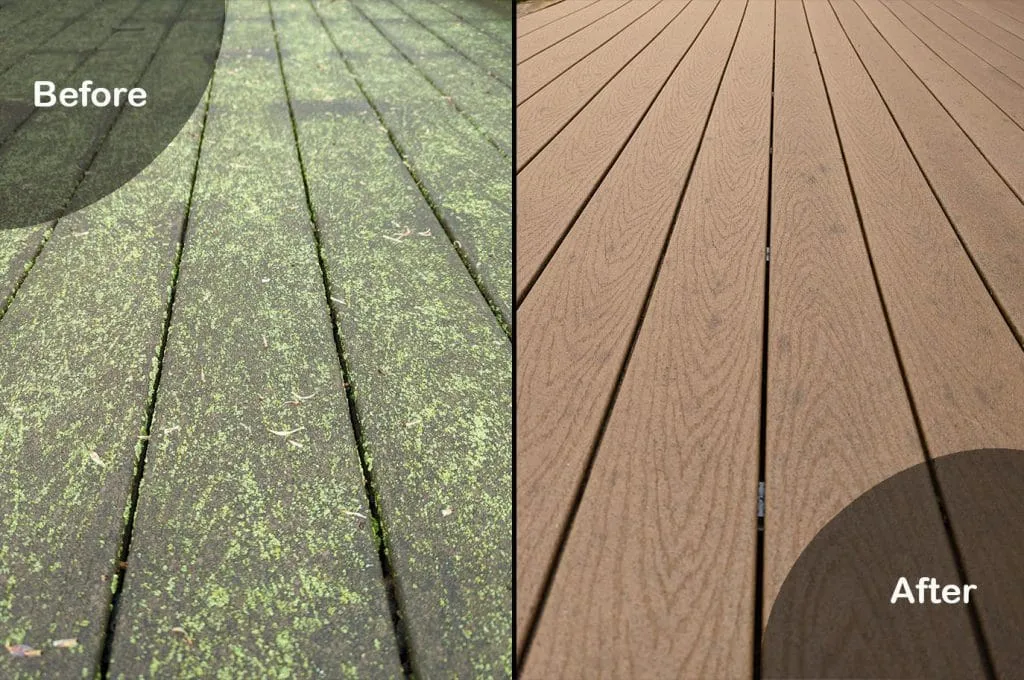 deck cleaning services power wash