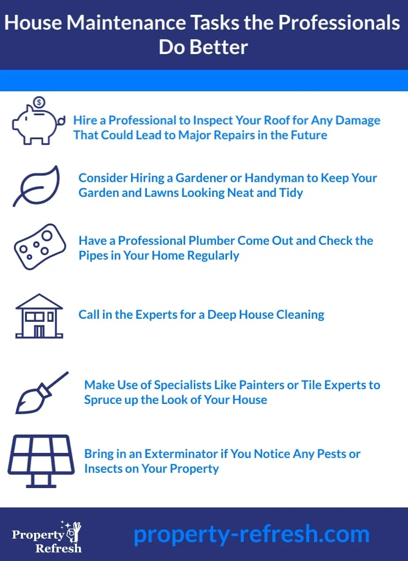 House Maintenance Tasks the Professionals Do Better