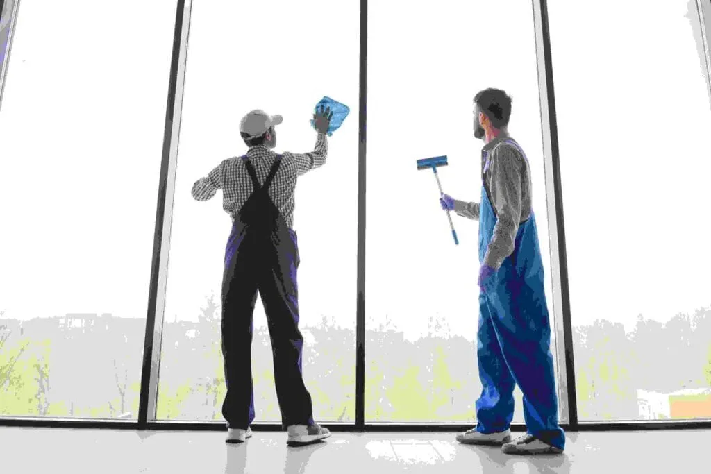 office window washing