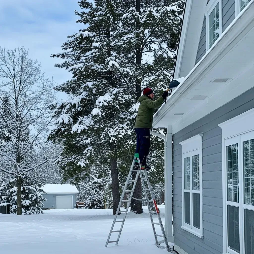 Winter Gutter Cleaning Tips for Homeowners: How to Prepare and Protect Your Gutters Safely