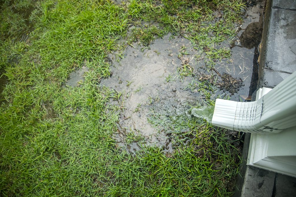 clogged gutters cause damage to your house