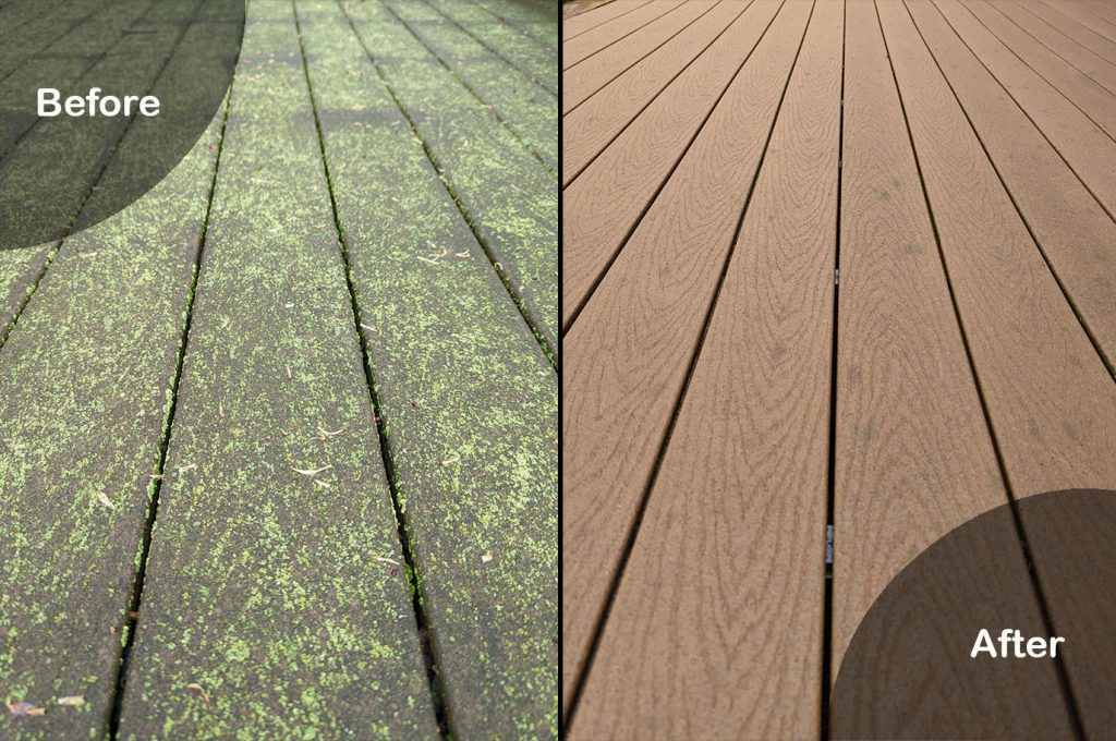 deck cleaning services power wash