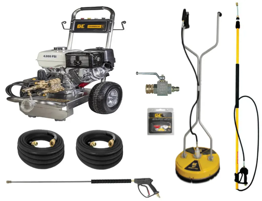 tools to wash houses