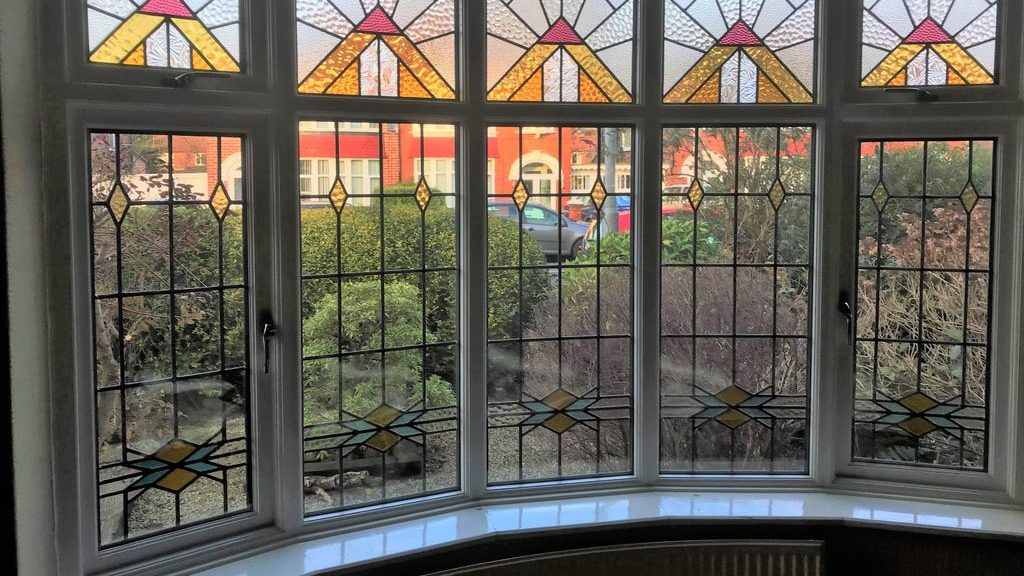 clean window glass from indoors