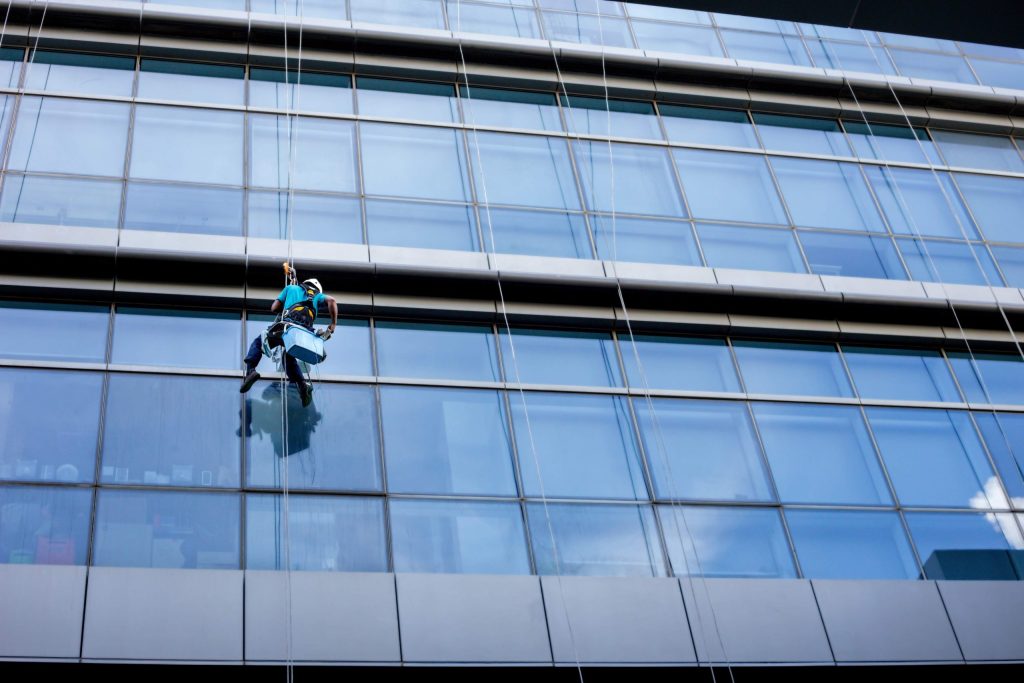 commercial window washing