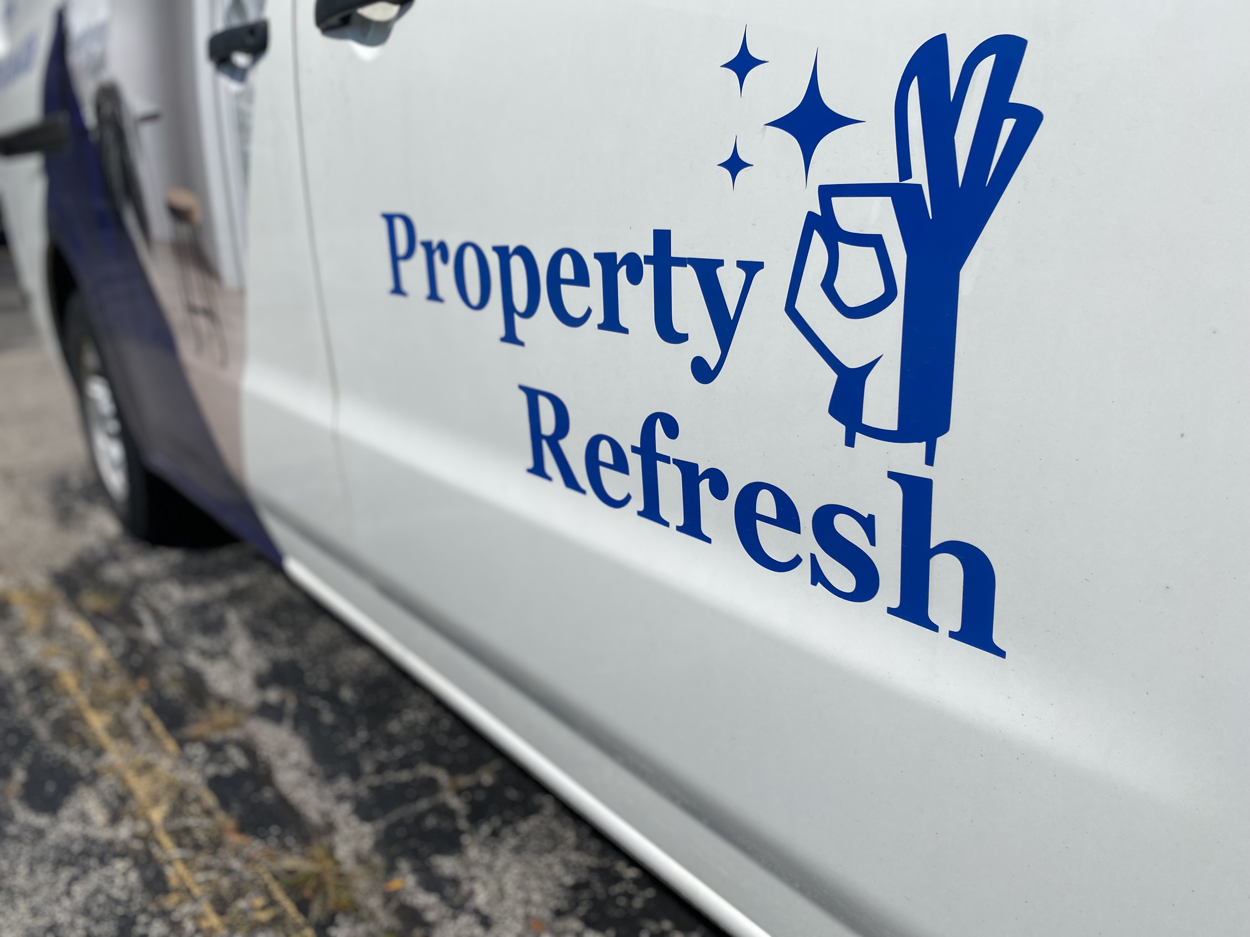 Property Refresh crew providing window and exterior cleaning in Harwood Heights